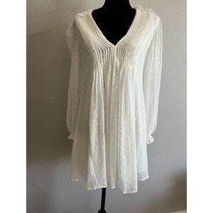 ZARA FLOWY RUFFLED DRESS